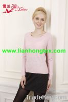 2013 high quality fashion pullover cashmere sweater for lady