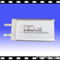 Rechargeable Li-Polymer Cell Battery for POS Terminal 3.7V 1000mAh (753048)