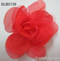 Chiffon flower brooch/flower corsage