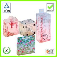 Custom clear plastic box 