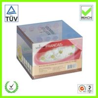 Custom print paper plastic packaging box
