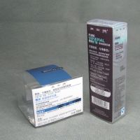 Custom clear plastic phone case box 