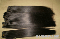 weft virgin remy  hair 