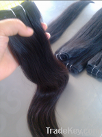 real human hair, unprocessed human hair