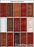 Melamine Door, Interior Wood Door