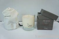 Soy Wax Candle In Glass Holder