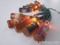 promotional bottle christmas led string light