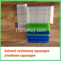 screen printing rubber squeegee  for solar panel printing