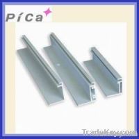 Aluminium extrusion profile for solar frame