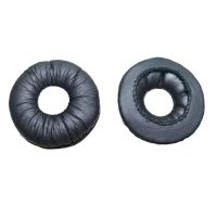 53mm Ear Cushions Leatherette Spare Replacement Earpads for Earphone Headphones Call Center Headsets