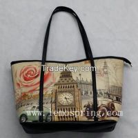 Classic printing shopping bag, Popular Handbag