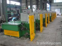 Wet wire drawing machine