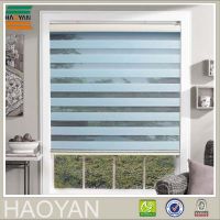 polyester fabric zebra roller blinds/shade manufacturer