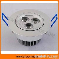 Zhongtian 3LEDS 3w led ceiling light