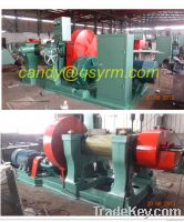 two roll rubber open mixing mill machine/open mill rubber mixing machi