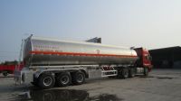 3 axle kerosene aluminum tank truck with CCC/ISO certificate