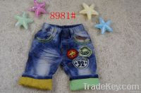 Boy Shorts Kids Summer Pants Denim Woven Shorts