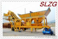 mobile concrete mixing plant