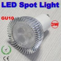  GU10 3W Spot Light Bulb Lamp 85~265V With honeycomb cover