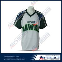 Fashion design quick dry soccer uniform with full sublimation