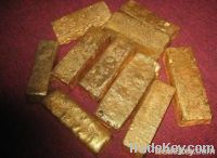 Au Gold Dust, Gold Powder, Unrefind Gold Bars