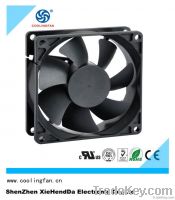 80*80*25mm dc fan