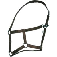 Genuine Glitter horse halter Grey , size pony,cob,full