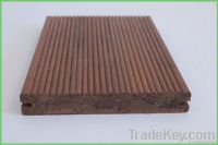 Chinese Factory provide click-lock T&amp;G strand woven bamboo flooring