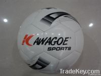 Machine stitched soccer ball