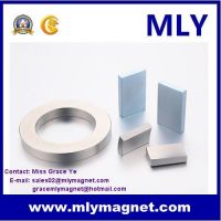 Sintered Rare Earth Neodymium Custom Permanent Arc Precision Motor Magnet 