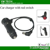 Car Charger With Red Switch