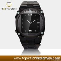 fashion watch stainless watch phone with spy camera high qulity