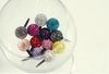 Seven Colors Shamballa Heads Earphone Dust Plug