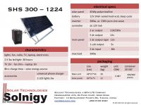 Solar Energy Home System (24Ah Battery)