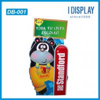 Display board advertising standee paper display