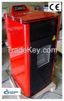 wood pellet boiler with CE and remote control