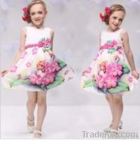 Girl Cotton Dress 1107#