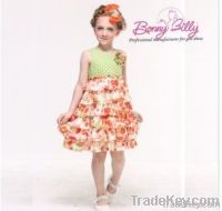 Girl Flower Dress (1021#)