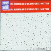 Mineral fiber ceiling tiles