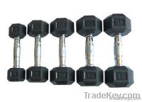 rubber coating dumbbell