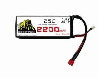 Lipo RC Model Hobby--Leopard Power 2200mah-2S-25C