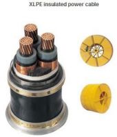 XLPE insulated power cable