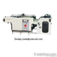 automatic cylinder stop flat screen printing machine