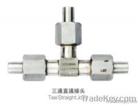 chemical urea grade pipe fittings traight tee joint