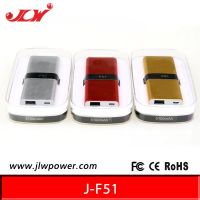 2014 JLW Promotional Universal Portable Power Bank with 5,100 mAh capacity