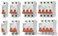 KNB1-63 size mini circuit breaker