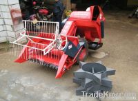 easy operation rice harvester machine