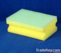 flat washing sponge