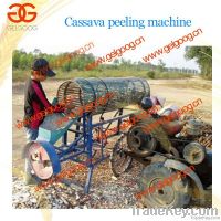 Cassava peeling machine