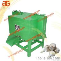 Garlic root cutting machine